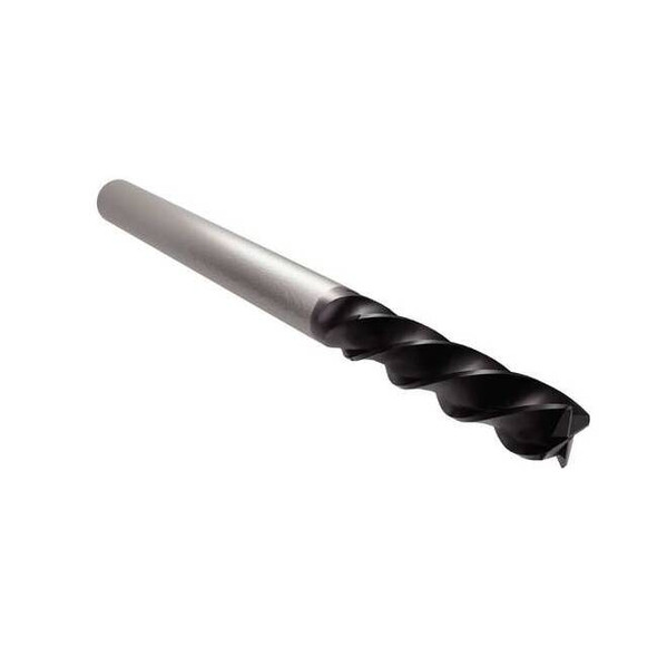 Widia Square End Mill, 0.25 in, Carbide 4X0EE07002SZT WS15PE
