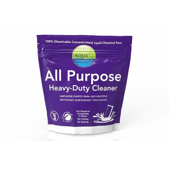 Aqua Chempacs All Purpose Heavy Duty Cleaner,Liquid 4-0179 Aqua Chempacs All Purpose Heavy Duty Cleaner,Liquid 4-0179