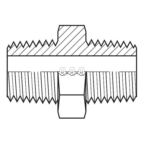 Adaptall Hose Adapter,3/8",BSPT,3/8",BSPT 9010-0606 Adaptall Hose Adapter,3/8",BSPT,3/8",BSPT 9010-0606