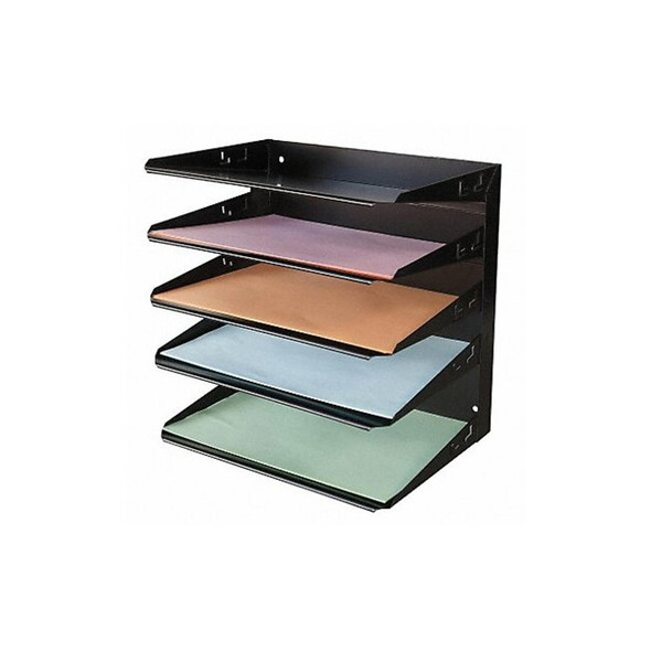 Manufacturer Varies File Holder,Black,12 1/8 in H 1DNP5 Manufacturer Varies File Holder,Black,12 1/8 in H 1DNP5