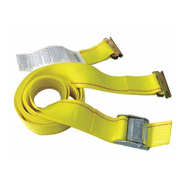 Manufacturer Varies Tie Down Strap,E-Track,Yellow,PK7 55ET74