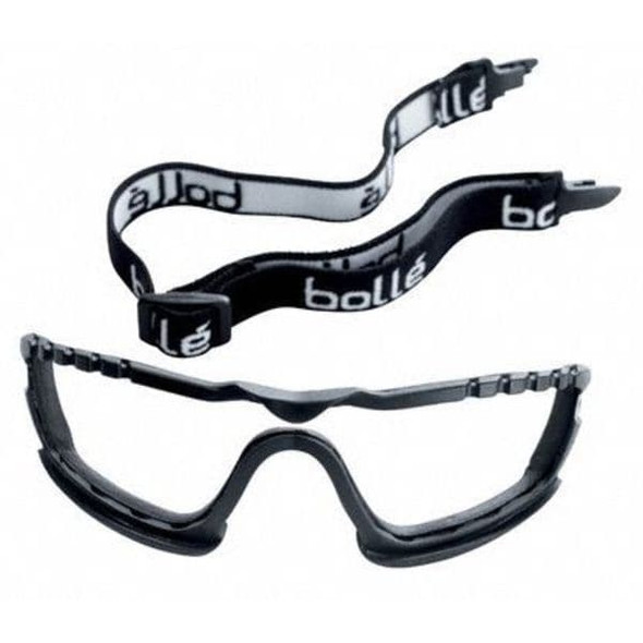 Bolle Safety Strap/FoamKit,Snap-On,3.4375"H,6.1875"W 40043