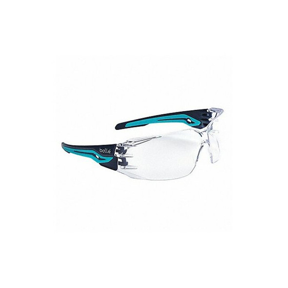 Bolle Safety SafetyGlasses,Clear,PlatinumLite,Blue SILEXPSI Bolle Safety SafetyGlasses,Clear,PlatinumLite,Blue SILEXPSI