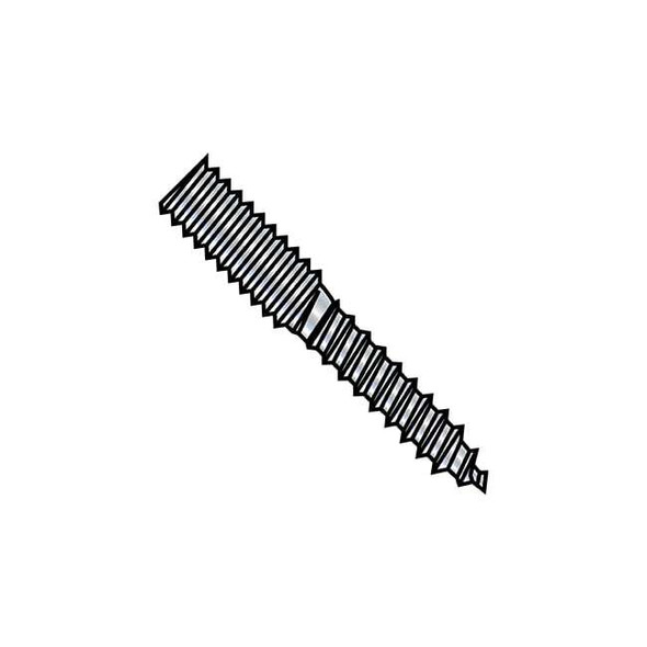 Manufacturer Varies 8-32X1 3/4 HANGER BOLT FULL THREAD ZINC,PK5000 0828BH