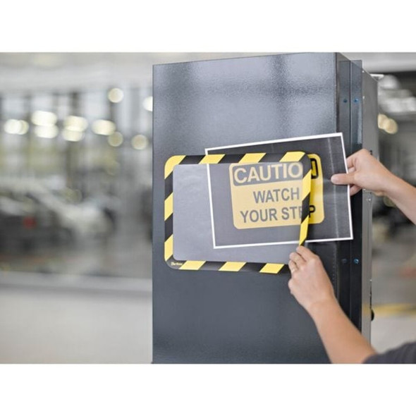 Tarifold Sign Holder,9 3-4 in x 12 1-8 in,PVC,PK2 P194944DE