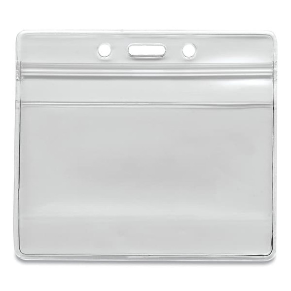 Advantus Resealable ID Badge Holder,Horizo,PK50 75523