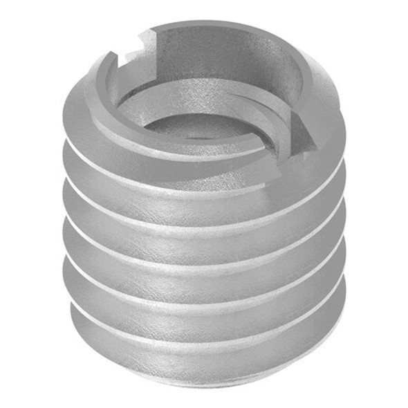 Thin Wall Self Locking Thread Insert, M6-1.00 Int Thrd Sz, Steel