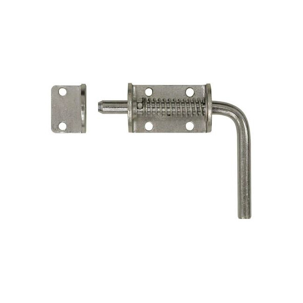 Buyers Products 1/2 Inch Zinc Plated Spring Latch Assembly with Keeper B2595LKB