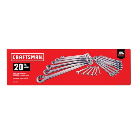 Craftsman Wrenches, 20-pc Metric Combination Wrenc CMMT12068