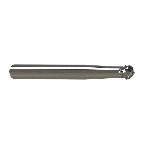 Micro 100 Ball End Mill,Single End,4.00mm,Carbide SBMM-040-212X