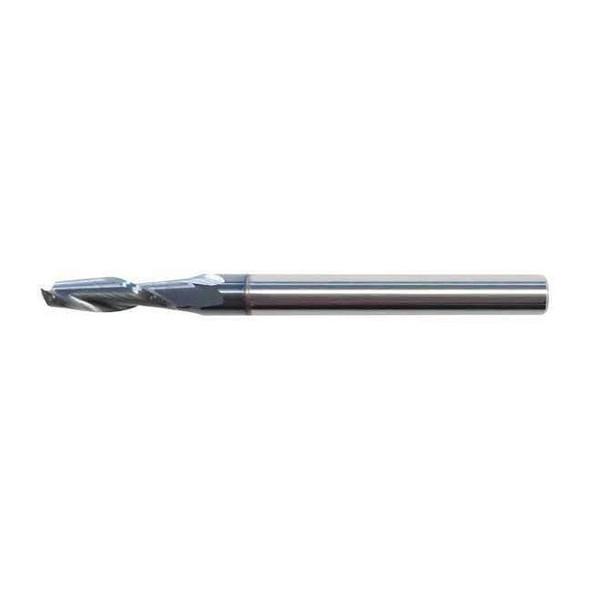 Micro 100 Carb End Mill,1/8 In,2FL,CC,Uncoated GEM-125-2