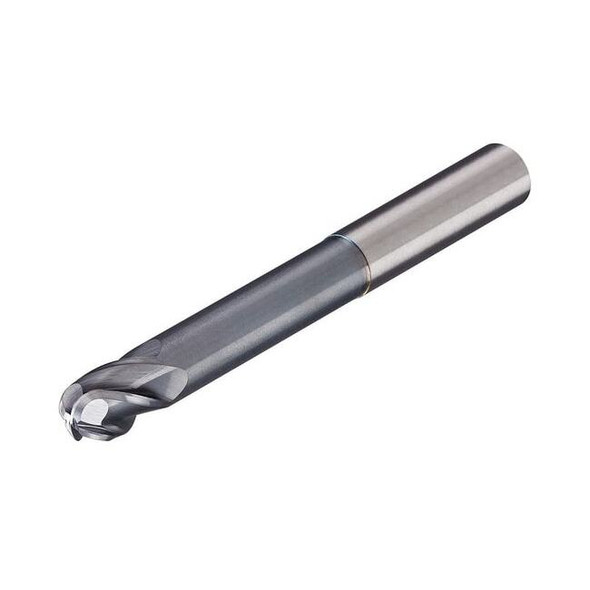 Micro 100 Ball End Mill,Single End,3.00mm,Carbide BLRM-030-2X