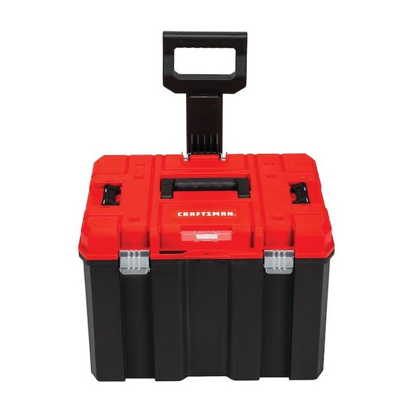 VERSASTACK Wheeled Tool Box, Plastic, Red, 20 in W x 17 in D x 39 in H