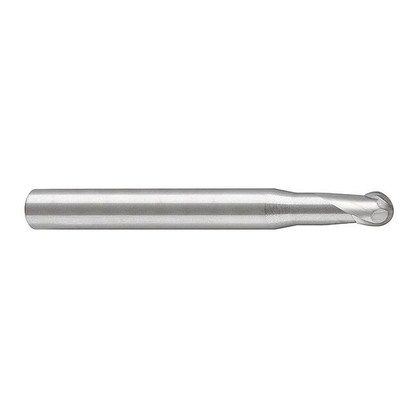 Micro 100 Carbide End Mill,0.4 mm,Cut 0.4 mm,2 FLT MMBM-004-3X