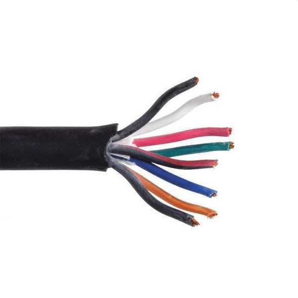 Manufacturer Varies PortableCord,8Cond,16AWG,Black,50ft E3658