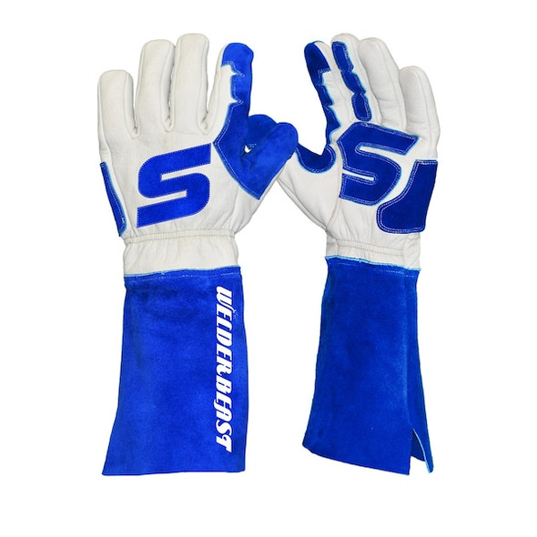 Azusa Safety Welding Gloves,Stick Buffalo,2XL,PR WSTICK