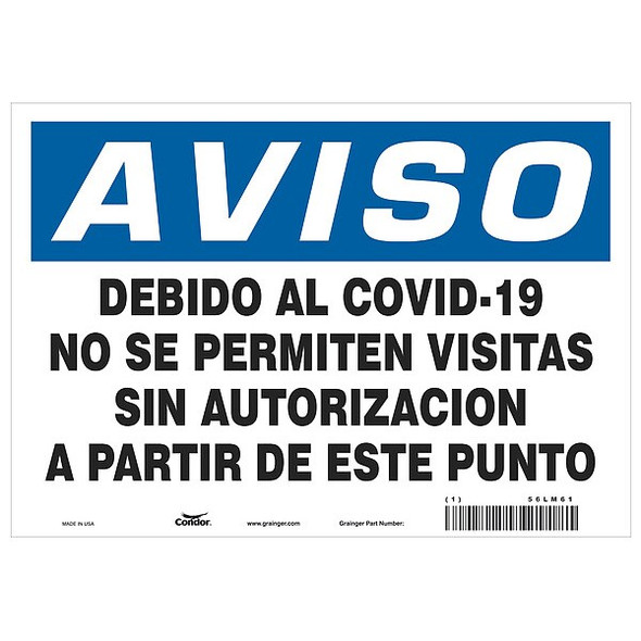 Condor Sign,Aluminum,,7" H,,10" W HWN826A0710