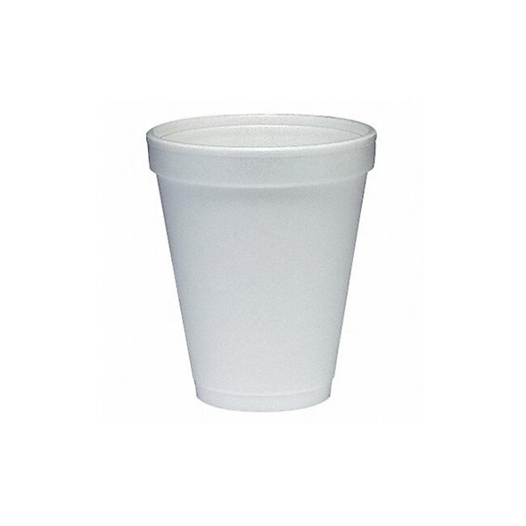 Dart Disposable Hot Cup,10 oz,WH,Foam,PK1000 10J10 Dart Disposable Hot Cup,10 oz,WH,Foam,PK1000 10J10