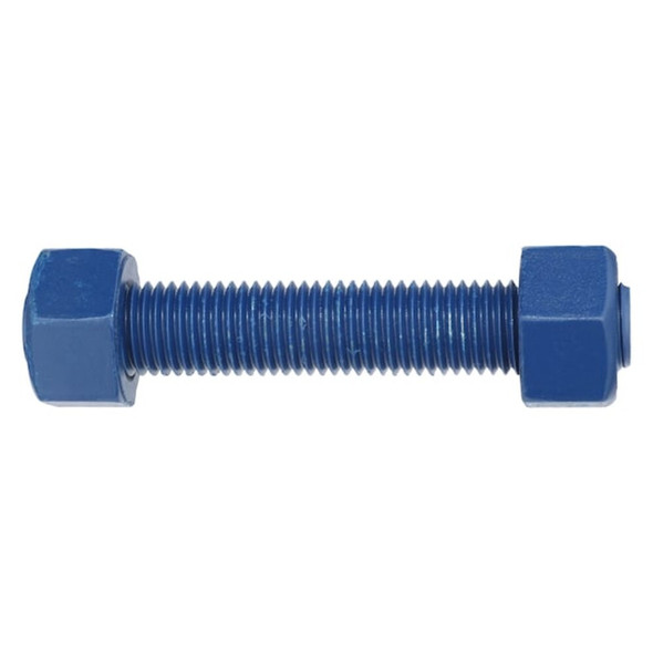 Usa Fastener Threaded Stud, Fluoropolymer Coated, 20 PK B7-.875-5.5-20