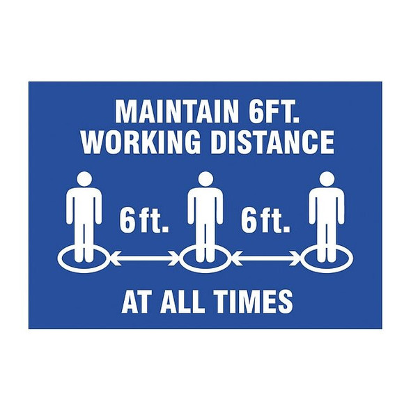 Manufacturer Varies Adhesive Safety Sign, B515-710-V B515-710-V