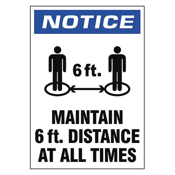 Manufacturer Varies Adhesive Safety Sign, N503-107-V N503-107-V