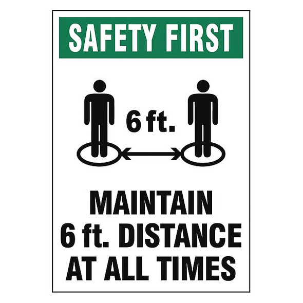 Manufacturer Varies Adhesive Safety Sign, S503-107-V S503-107-V