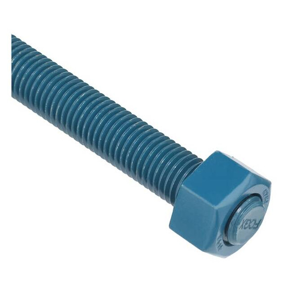 Usa Fastener Threaded Stud, Fluoropolymer Coated, 20 PK B7-.75-6-20