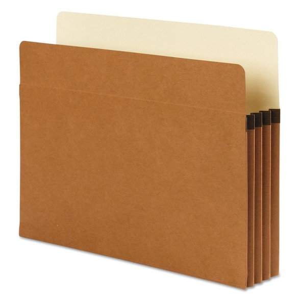 Smead Pocket Folder,Supertab,Redrop,3.5",PK25 73230