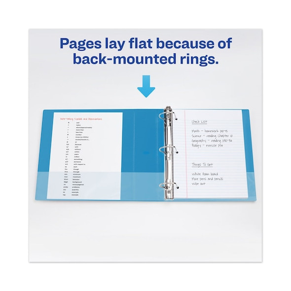 Avery Dennison Poly Binder,1" 79814