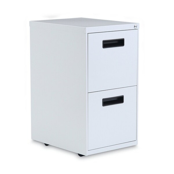 Alera Metal Pedestal File,14 7/8W,x19,2-Drawer ALEPAFFLG Alera Metal Pedestal File,14 7/8W,x19,2-Drawer ALEPAFFLG
