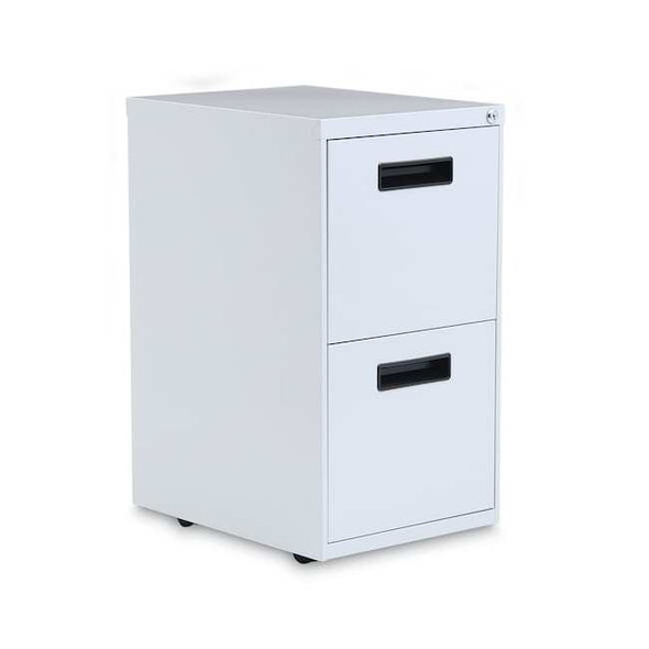 Alera Metal Pedestal File,14 7/8W,x19,2-Drawer ALEPAFFLG