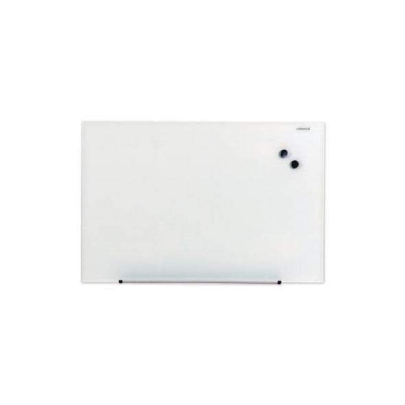 Universal Frameless Magnetic Glass Marker Board,36 UNV43202