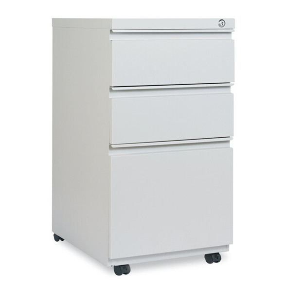 Alera Pedestal File w/Full-Length Pul,3-Drawer ALEPBBBFLG