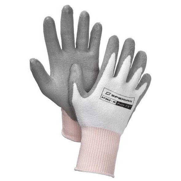 Cut Resistant Coated Gloves, Cut Level 2 ,Polyurethane ,Smooth ,S 1 PR