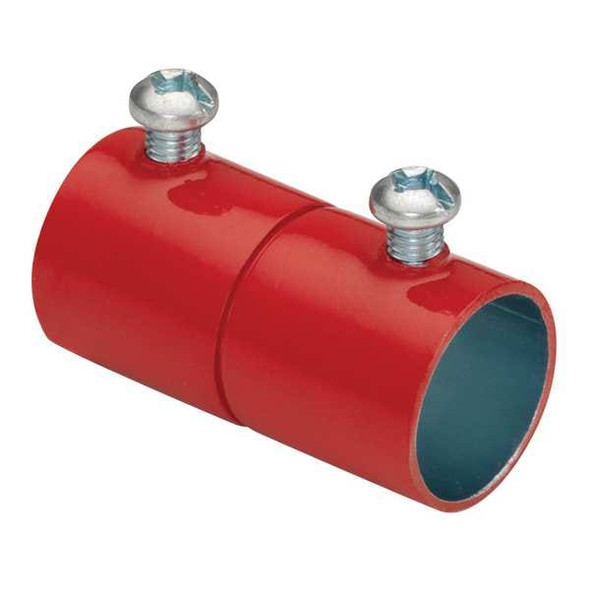 Bridgeport Fittings Set Screw Coupling,EMT,Steel,1 1/2"Trade 244-SR Bridgeport Fittings Set Screw Coupling,EMT,Steel,1 1/2"Trade 244-SR