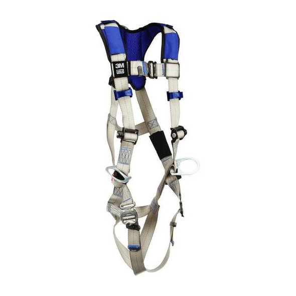 ExoFit(TM) X100 Fall Protection Harness, L, 420 lb, Quick-Connect Chest/ Quick-Connect Leg Straps