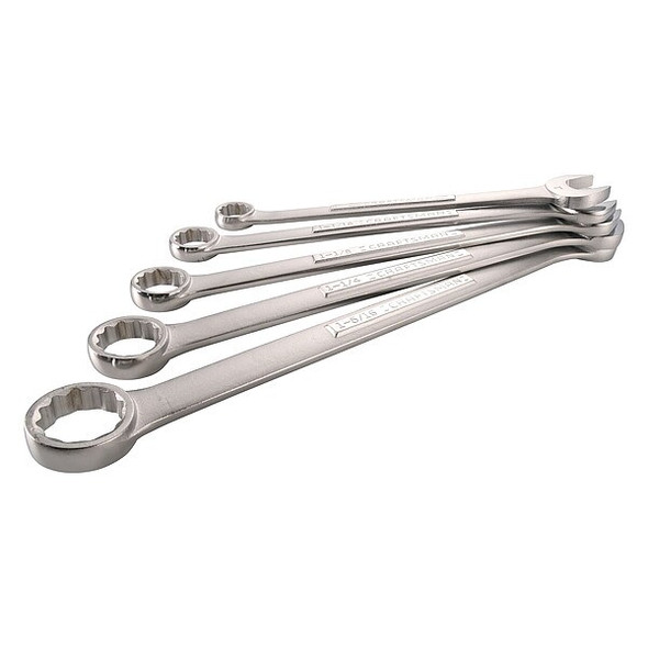 Craftsman Combination Wrench Set,12 Points,Chrome CMMT12054