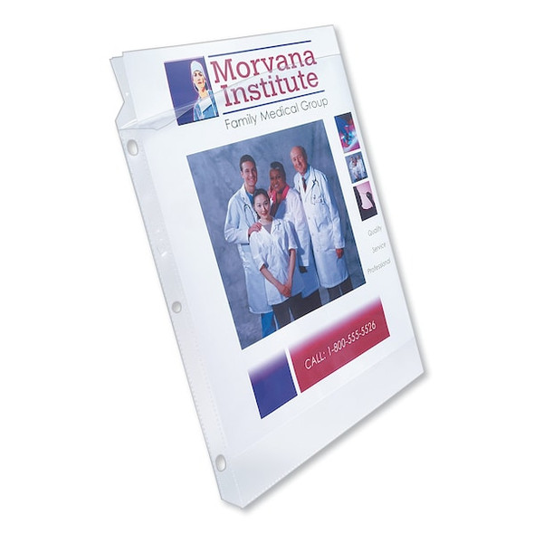 Avery Dennison Clear Sheet Protector,Heavy Duty,PK50 74130