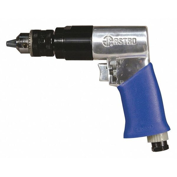 Astro Pneumatic Reversible Air Drill,3/8" 525C
