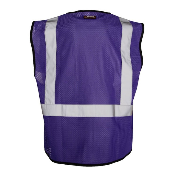 Kishigo High-Visibility Vest,Purple,S/M B129-S-M