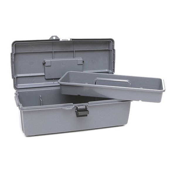 Brady Lockout Tool Box, Polyethylene, 14" Width, 4 1/2 in Height LKX-TKLBOX