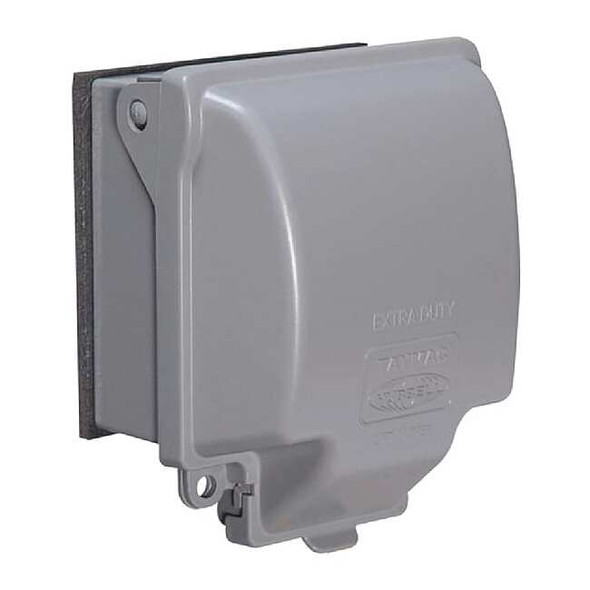 Taymac 2 -Gang Vertical Weatherproof Cover, ,Aluminum MX6200