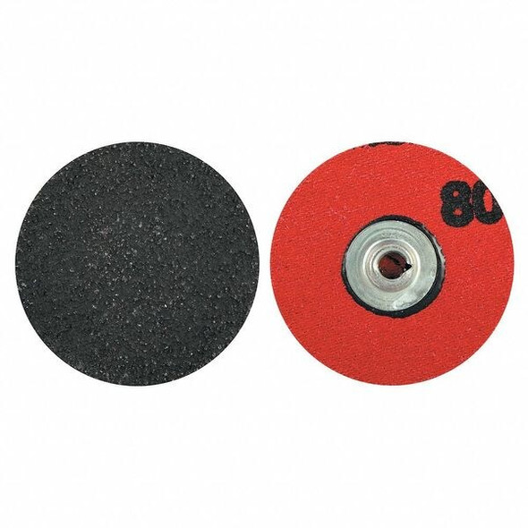 Norton Abrasives Quick Change Disc,Coated,2" dia,Grit 120 66261132716
