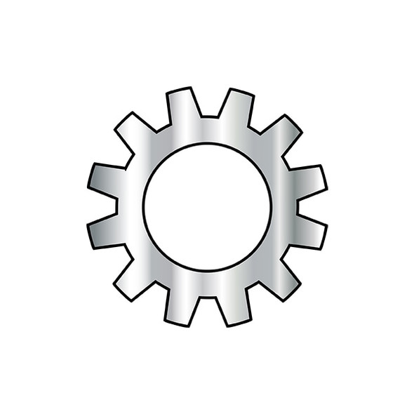 Manufacturer Varies Lock Washers,#10 EXT TOOTH LOC,PK10000 10WE188