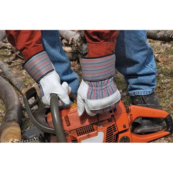 Impacto Anti-Vibration Gloves,M,White,PR BGFITL-M