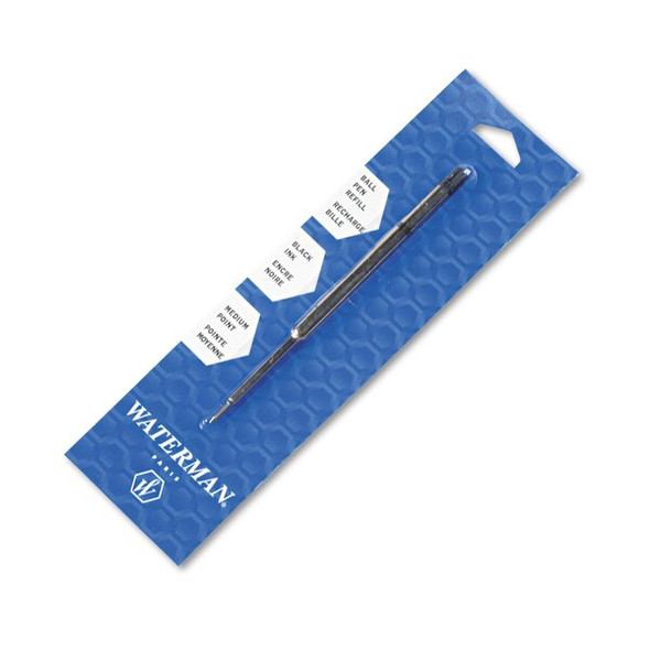 Waterman Refill,Ballpoint,Medium,Black 834254