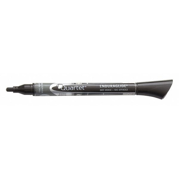 Quartet Dry Erase Marker, Fine Tip, Black, PK12 Low Odor 5001-13MA