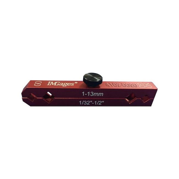 Hhip 1/31-1/2" Aluminum Pin Gage Handle 4102-0020