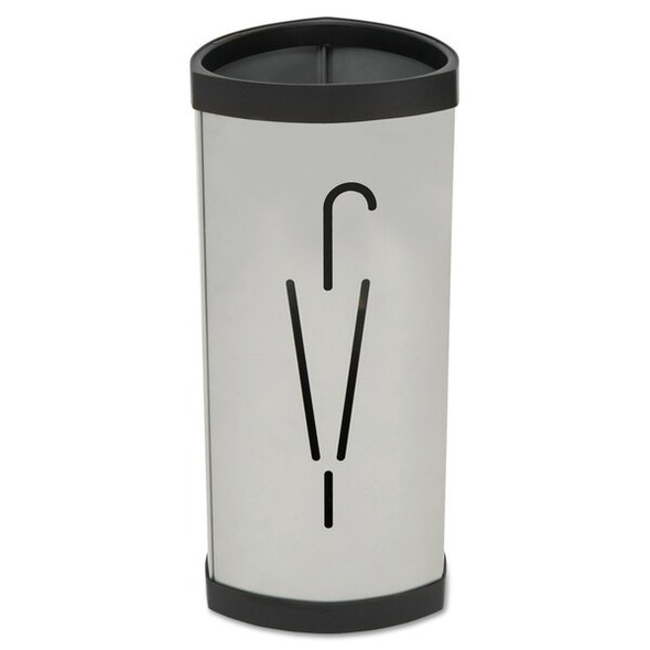 Alba Tri-Umbrella Stand,23",Silver/Black PMTRIA2M Alba Tri-Umbrella Stand,23",Silver/Black PMTRIA2M