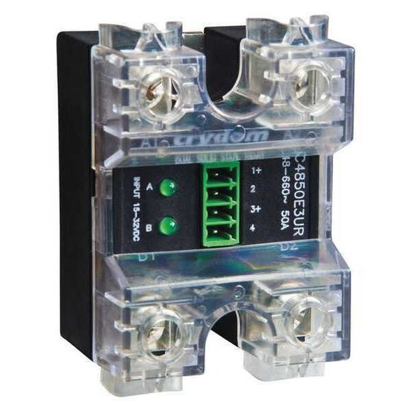 Crydom Dual Solid State Relay, 2 Phase, Screw Clamp, Panel, SCR CC4850W3V